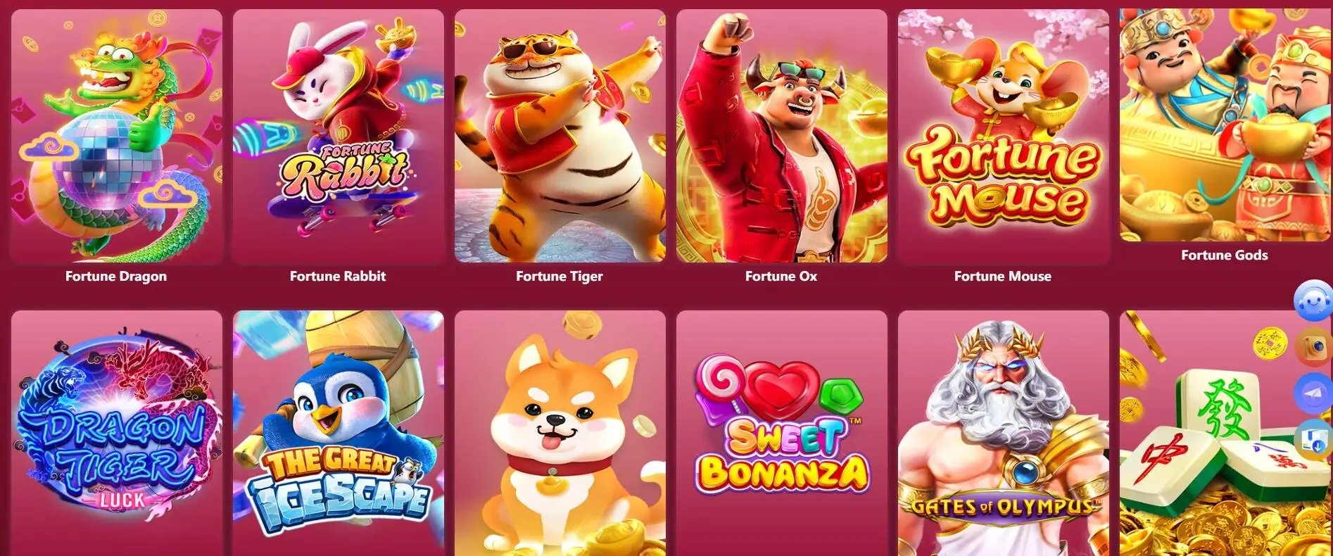 Slots ဂိမ်း Fortune Tiger PG Soft Myanmar